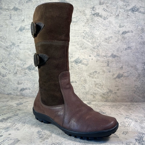 Think! suede and leather boots - Picture 2 of 15